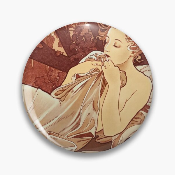 Item preview, Alphonse Mucha (1860 – 1939) "Dusk" designed and sold by Alexandra Dahl.