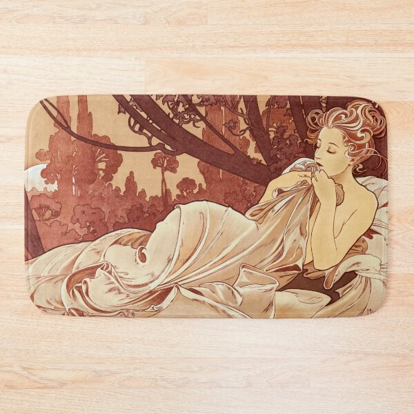 Item preview, Alphonse Mucha (1860 – 1939) "Dusk" designed and sold by Alexandra Dahl.