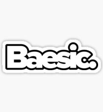 Baesic White Sticker