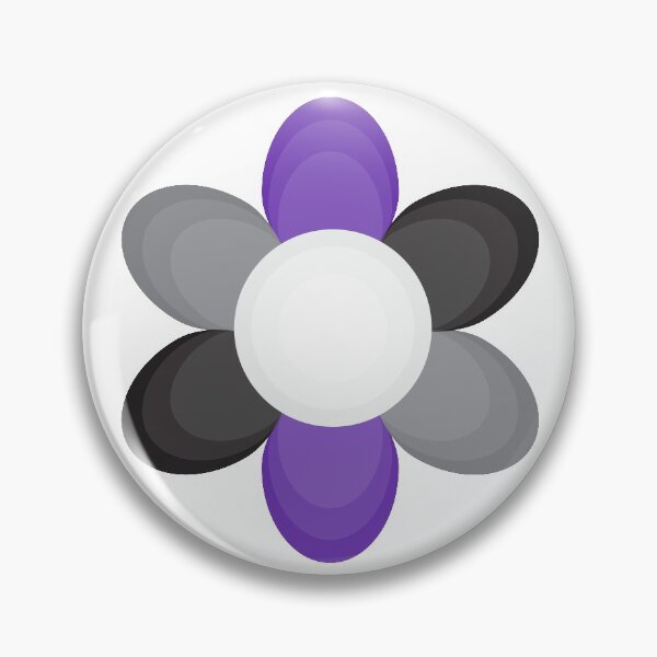 Item preview, Beautiful Colorful Flower (Ace Pride Flag) designed and sold by QueerShop.