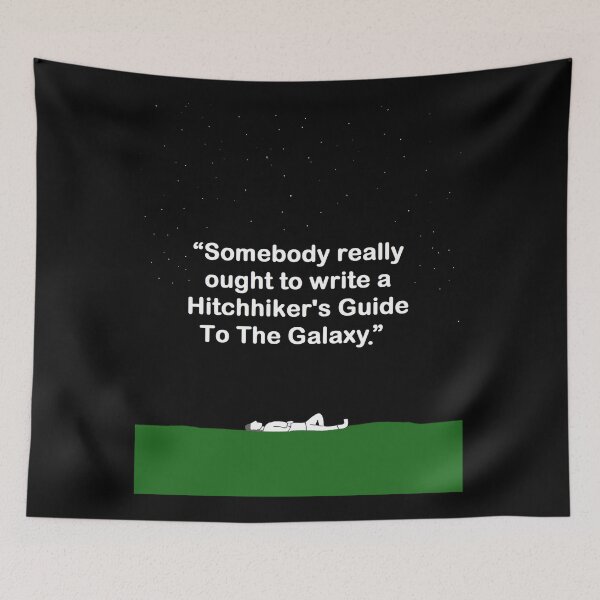 Item preview, The Hitchhiker's Guide to the galaxy  designed and sold by EddRising.