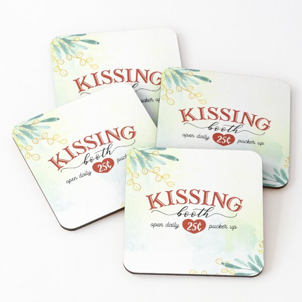 Item preview, The Kissing Booth designed and sold by designdroplet.