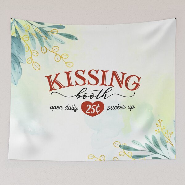Item preview, The Kissing Booth designed and sold by designdroplet.