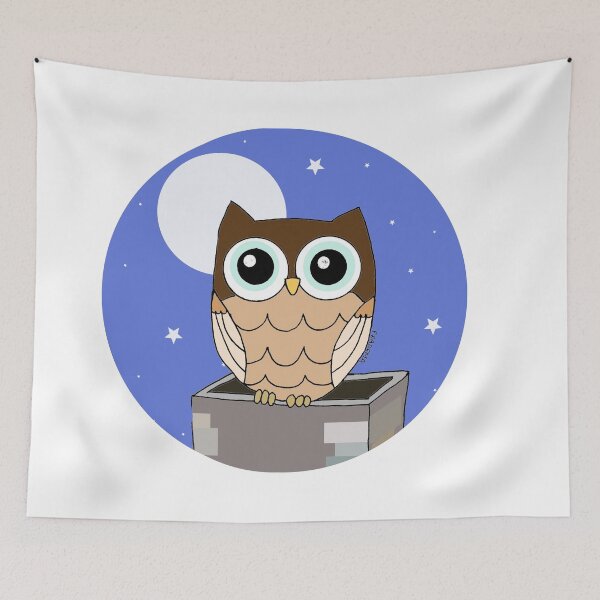 Item preview, The owl doesn't mind the smoke designed and sold by Fradema.