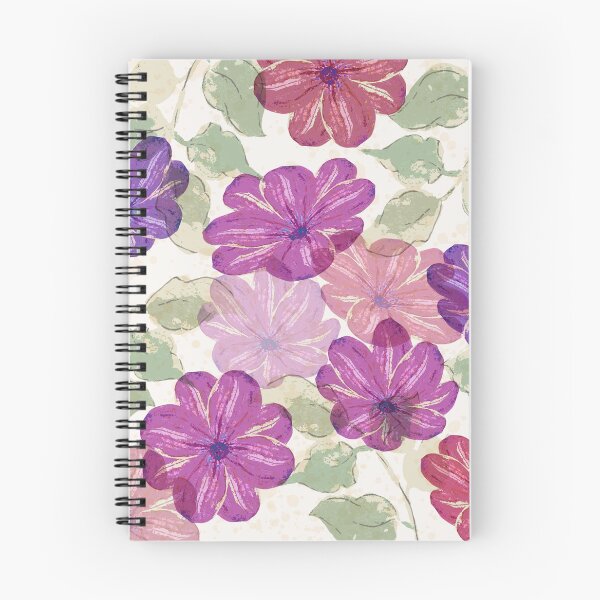 Item preview, Translucent purple flowers designed and sold by RanitasArt.