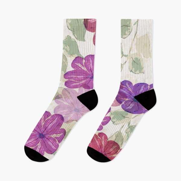 Item preview, Translucent purple flowers designed and sold by RanitasArt.