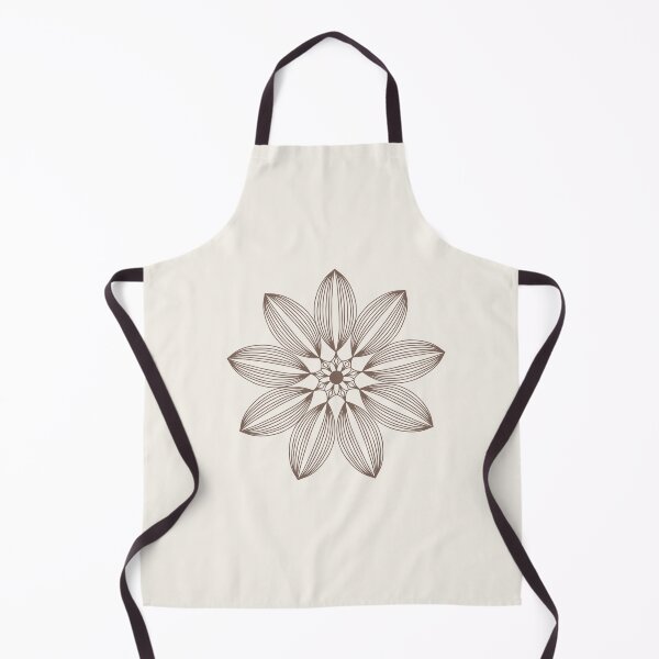 Item preview, Boho Ornament Sympol Flower Shape Minimalist Design designed and sold by zedonee.