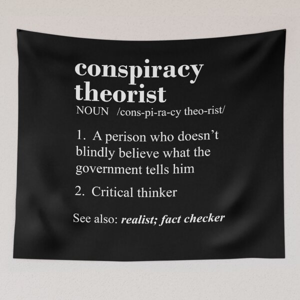 Item preview, The Conspiracy Theory Club Alien Bigfoot Flat Earth Gift designed and sold by Lumaraa.