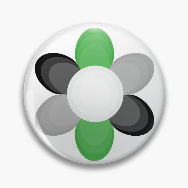 Item preview, Beautiful Colorful Flower (Aeromantic Pride Flag) designed and sold by QueerShop.