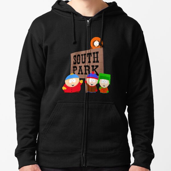 357 Mens South-Park Pattern Hoodies 3D Print Pullover Hooded Sweatshirt with Pockets