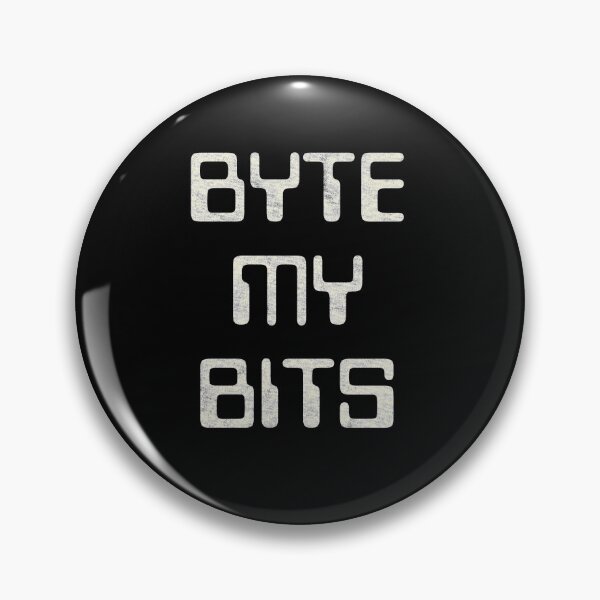 Item preview, Retro Computer Nerd Byte My Bits designed and sold by turboglyde.