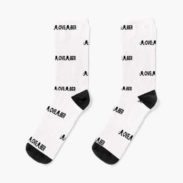 Lustiger Movember Socken