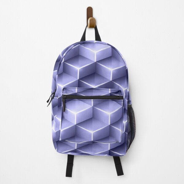 Item preview, Violet Geometric Cube designed and sold by 2411.