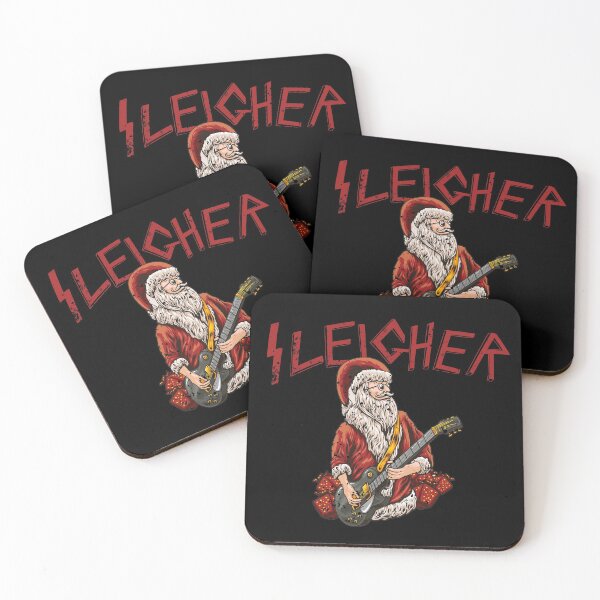 Item preview, Sleigher Heavy Metal Santa designed and sold by HeffDesigns.