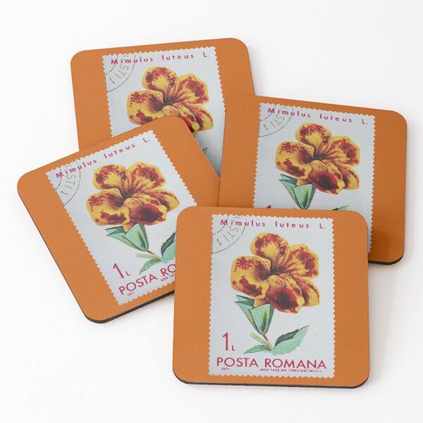 Item preview, Milus Luteus Monkey Flower 1971 Vintage Stamp designed and sold by StampCollection.