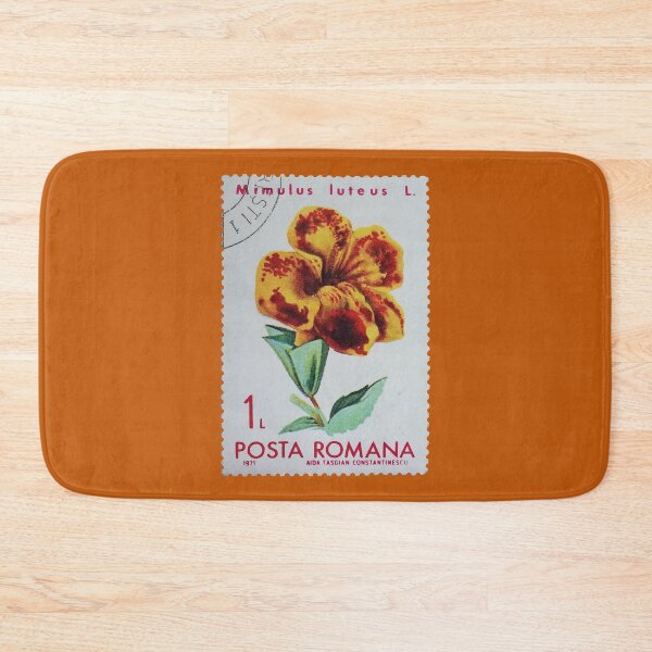 Item preview, Milus Luteus Monkey Flower 1971 Vintage Stamp designed and sold by StampCollection.