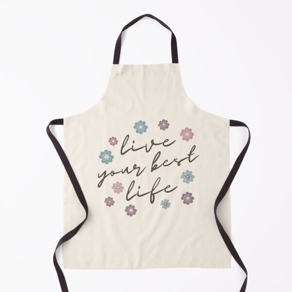 Item preview, Live Your Best Life Quote Abstract Flowers Floral Design designed and sold by zedonee.