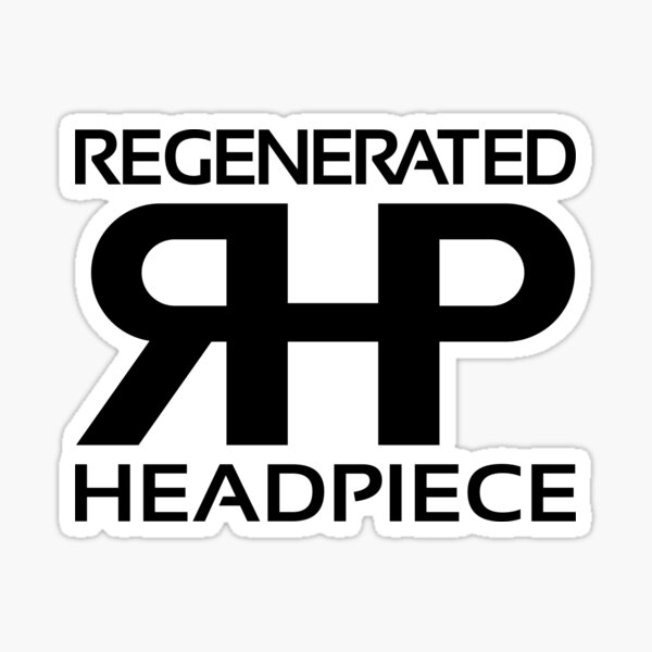Regenerated Headpiece Logo Sticker