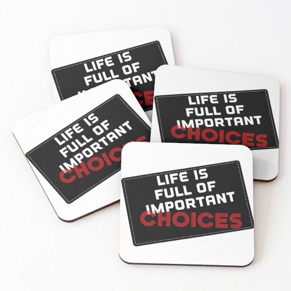 Item preview, Life is full of important choices  designed and sold by wiwiart.