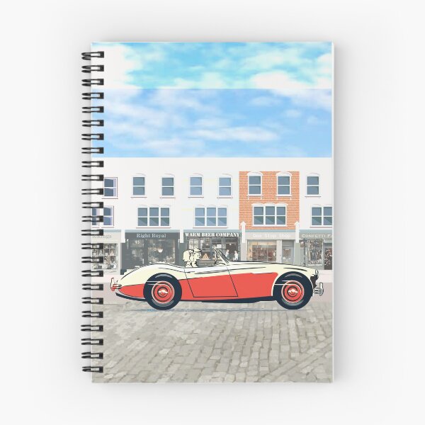 Item preview, Ivory White and Colorado Red AH 3000 in 1959 launch promotion style  designed and sold by Bigs66.