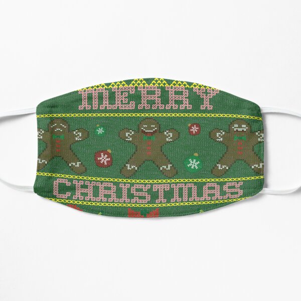 Merry Christmas pattern Mask