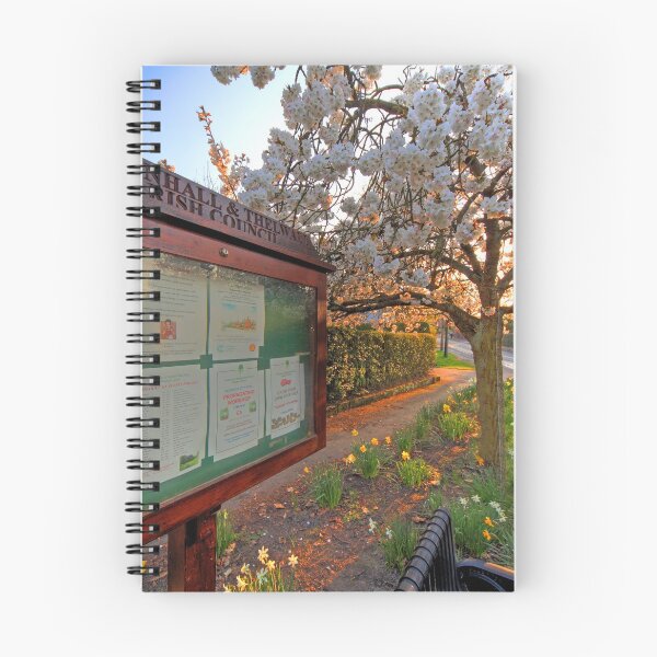 Item preview, Spring blossom in Grappenhall Village, near Warrington, Cheshire designed and sold by Local gifts from HotpixUK .
