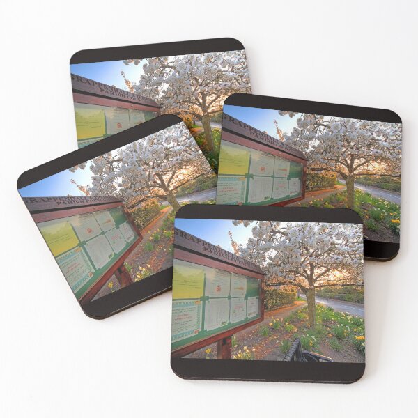 Item preview, Spring blossom in Grappenhall Village, near Warrington, Cheshire designed and sold by Local gifts from HotpixUK .