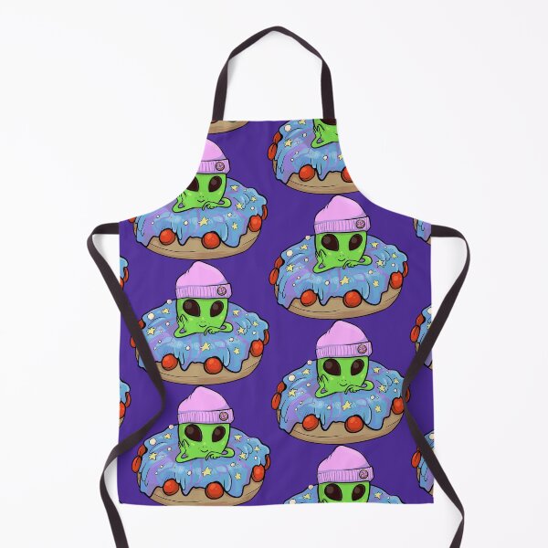 Item preview, Cool Alien Purple Space Donut designed and sold by wyrmskin.