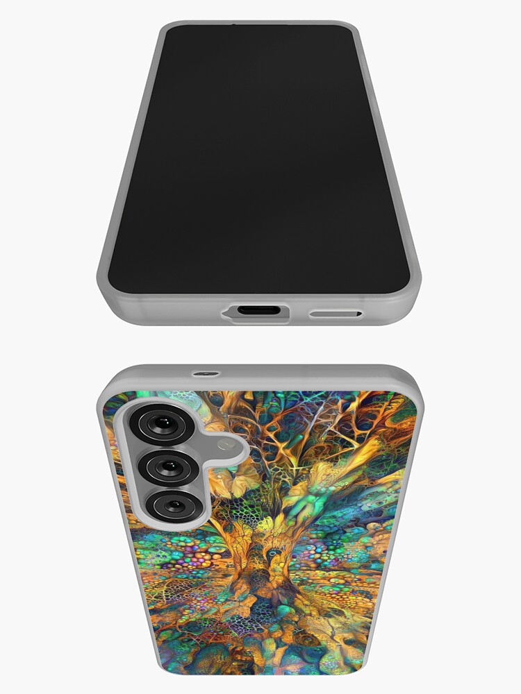 Thumbnail 3 of 4, Samsung Galaxy Phone Case, Deepdream abstraction designed and sold by blackhalt.