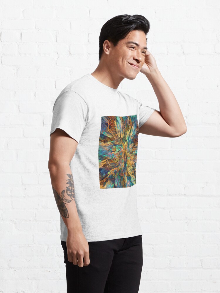Alternate view of Deepdream abstraction Classic T-Shirt