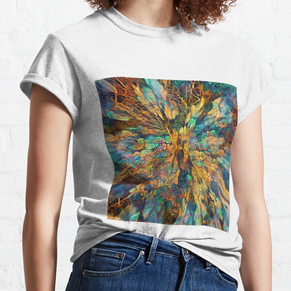 Deepdream abstraction Classic T-Shirt