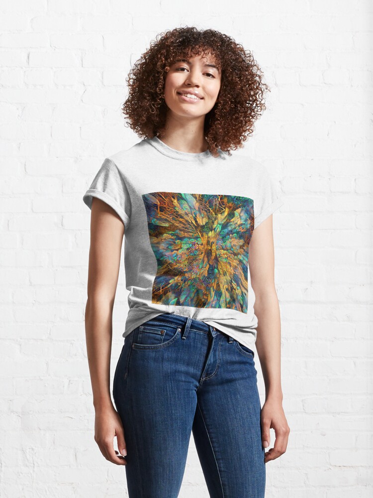 Alternate view of Deepdream abstraction Classic T-Shirt
