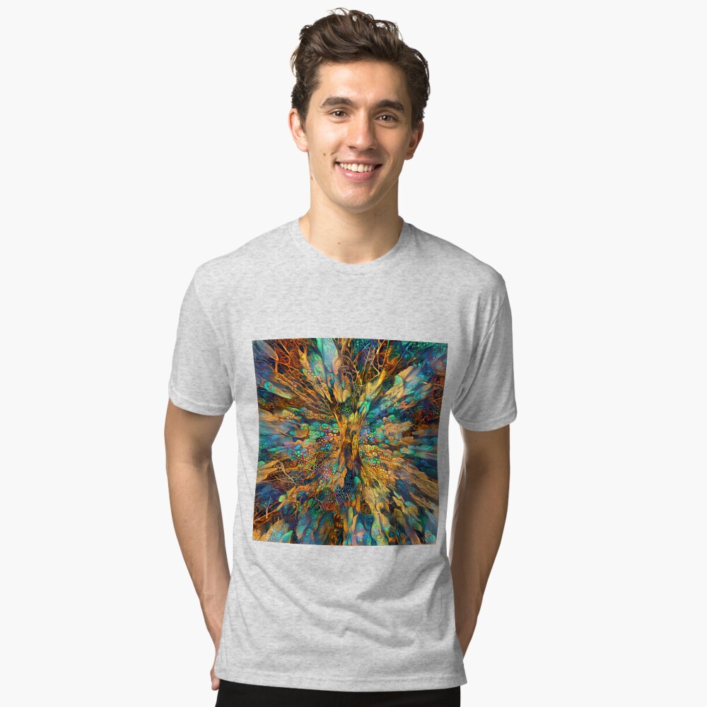 Item preview, Tri-blend T-Shirt designed and sold by blackhalt.
