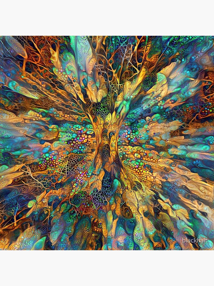Deepdream abstraction by blackhalt