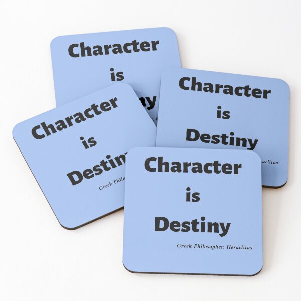 Item preview, Character is Destiny, Greek Philosopher - Heraclitus Design designed and sold by Sydney Cicourel.