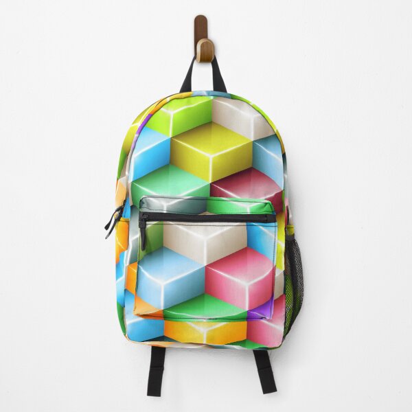 Item preview, Rainbow Geometric Cube designed and sold by 2411.