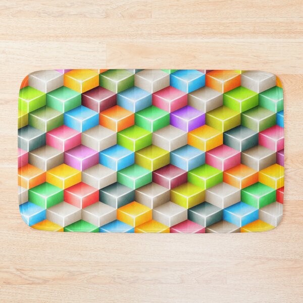 Item preview, Rainbow Geometric Cube designed and sold by 2411.