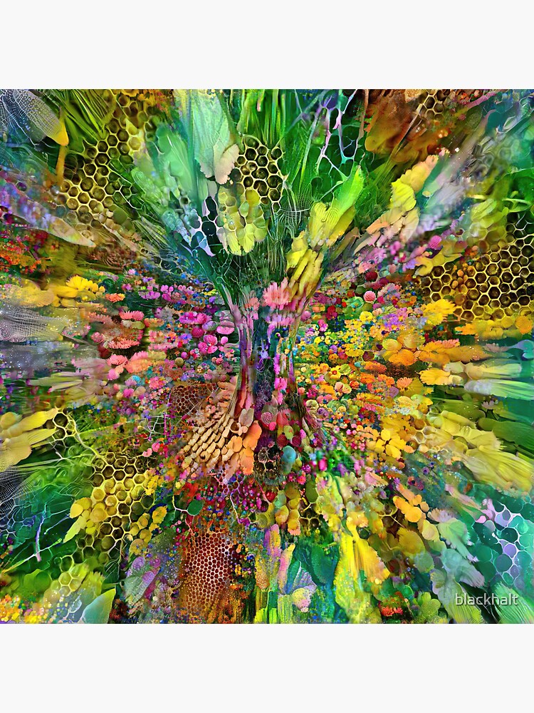 Deepdream abstraction by blackhalt