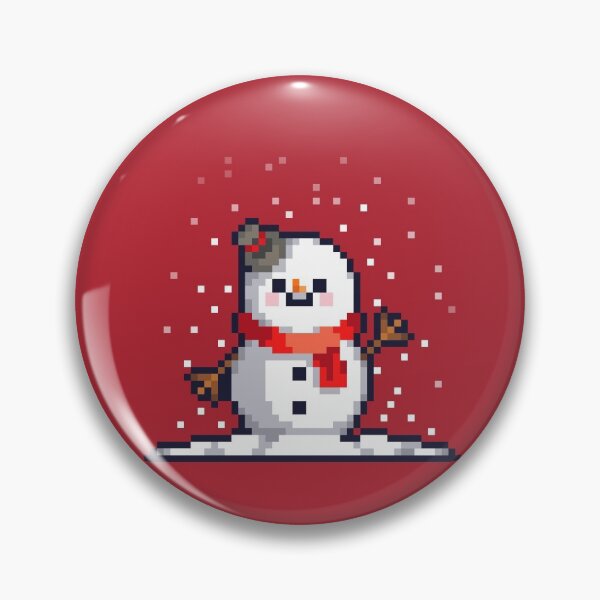 Item preview, Pixel Snow Man designed and sold by chipdesigns.