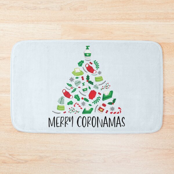Item preview, Merry Coronamas! (Funny Corona Christmas Tree) designed and sold by HeraAndKosmos.