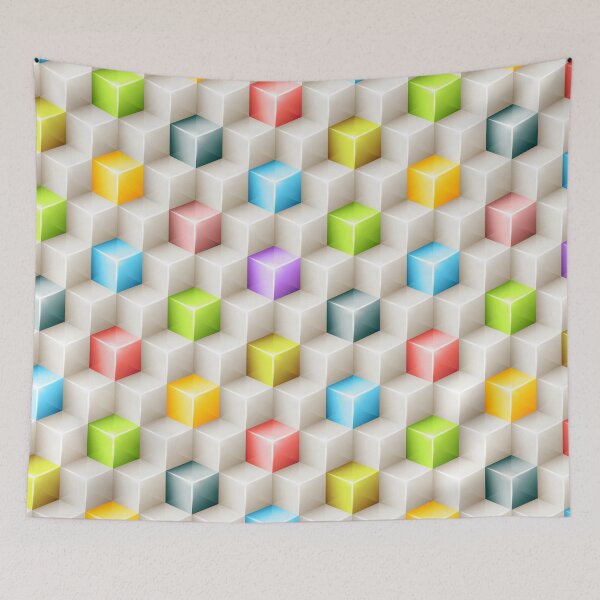 Item preview, Geometric Cube 8 colors designed and sold by 2411.