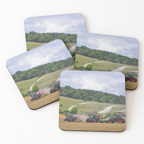 Item preview, 3 Fendts Baling and Loading Straw designed and sold by AgriPhotoUK.