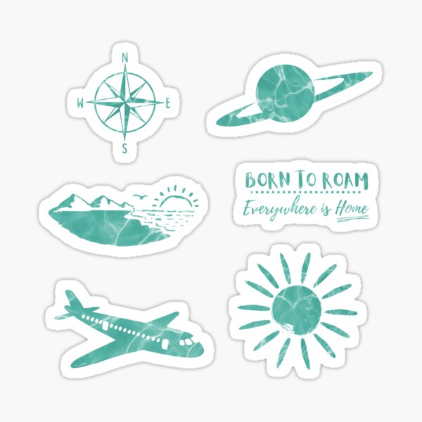 Item preview, Aqua Green Travel Pack designed and sold by Hedda Young.