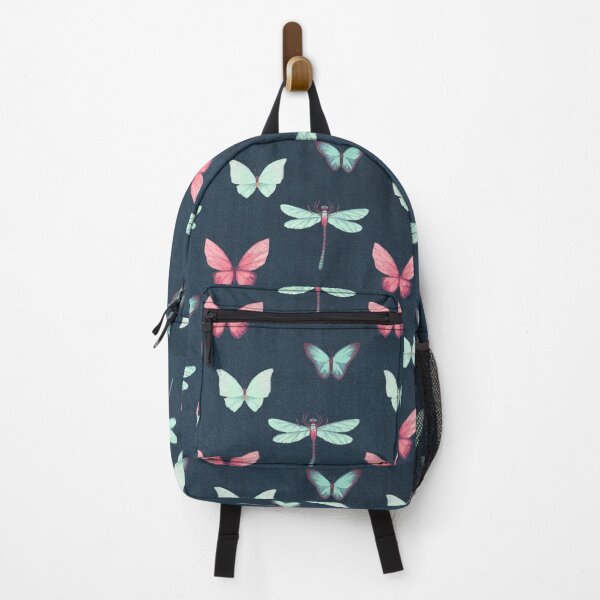 Item preview, Blue jeans background - butterfly - Dragonfly designed and sold by wiwiart.