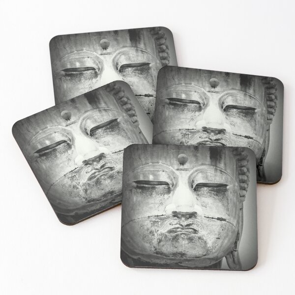 Item preview, Great Buddha Serenity (Black and White) designed and sold by sheSzen.