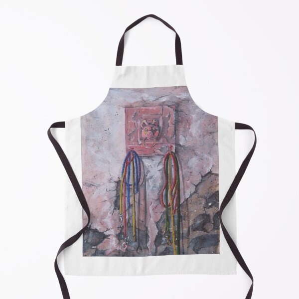 Item preview, Piggy holding leashes and lead lines designed and sold by Connie Wagner.