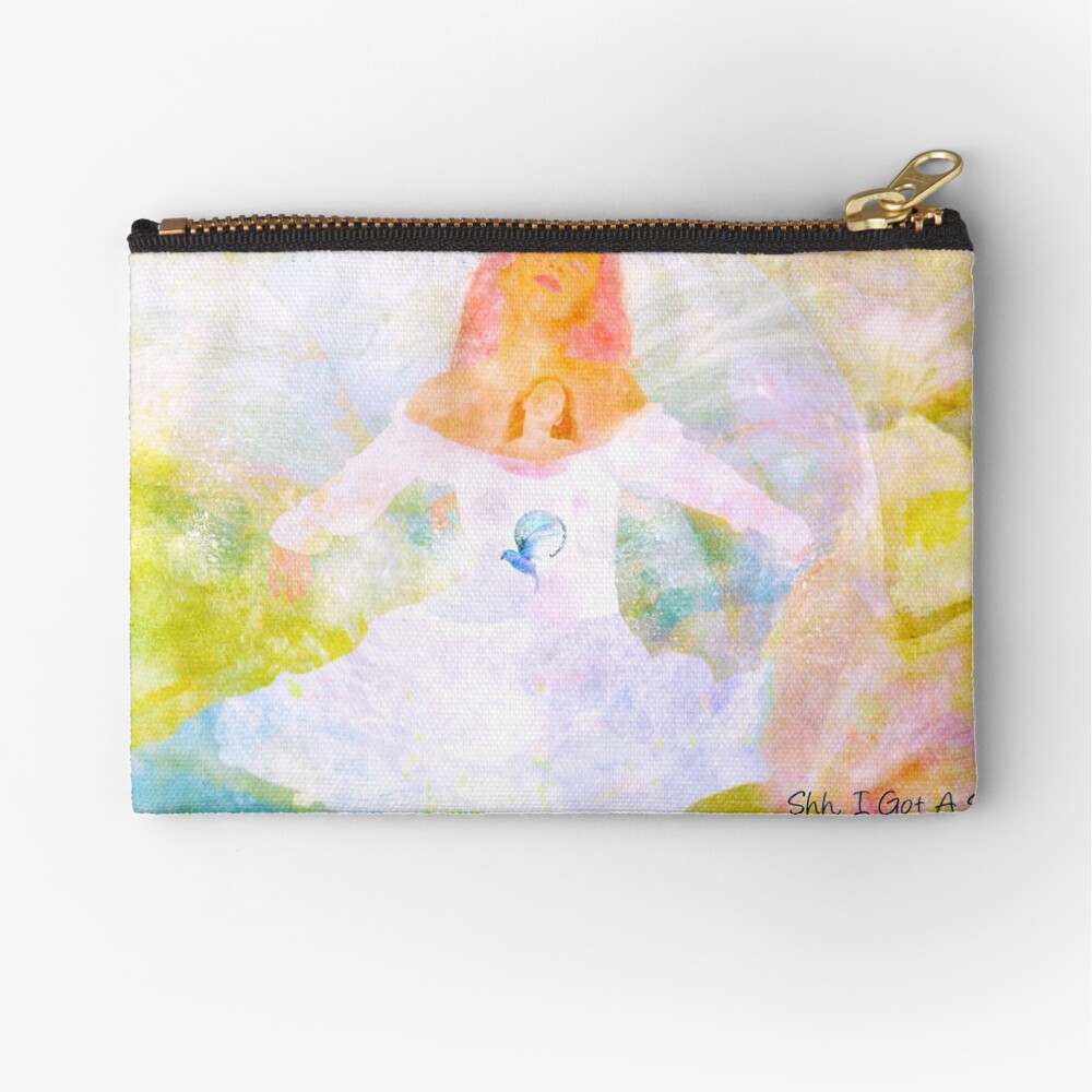 Shh, I got a Secret Zipper Pouch