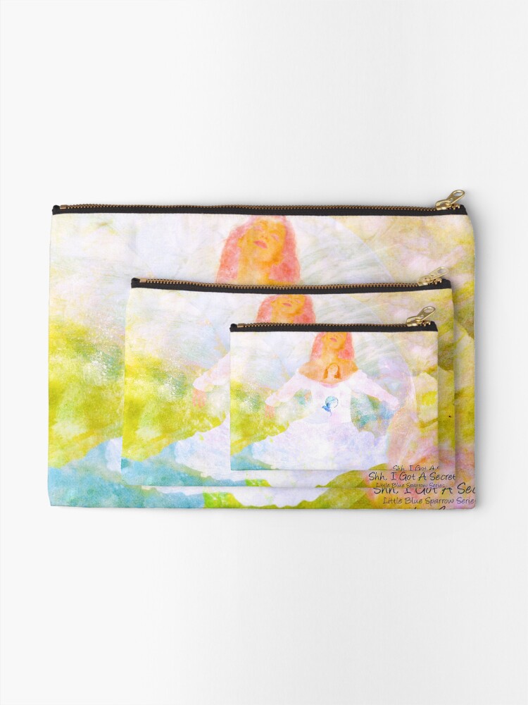 Alternate view of Shh, I got a Secret Zipper Pouch