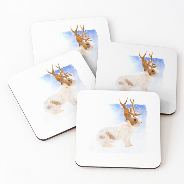 Item preview, Cute Jackalope designed and sold by TheBearandBunny.
