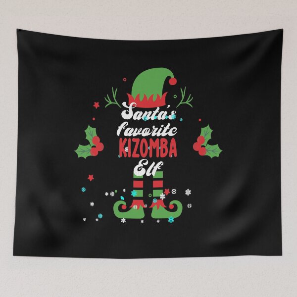 Item preview, Christmas Kizomba dance fun motif designed and sold by Dubbra.